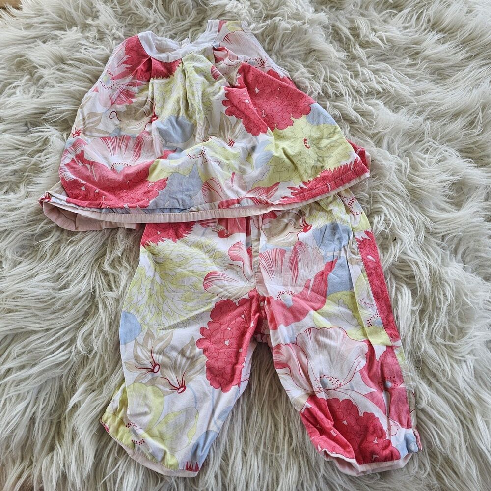 Top Shirt + Bottoms Reversible 12 Months Sleeveless Burberry Pink